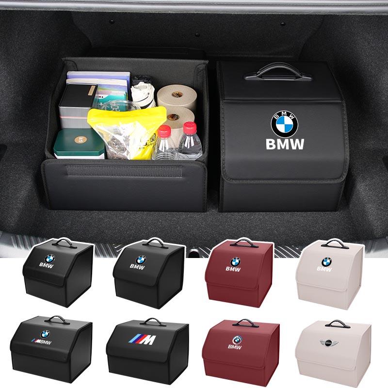 Car Interior Trunk Storage Box Leather Tools Storage Case Bag For BMW E46 E90 E60 F30 F10 E39 E36 F20 E87 E90 E70 E91 E30 G30 E5