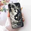 Simple Design Cartoon For Tecno Spark 7P KF7j Case Silicone TPU Black Cover For Tecno Spark7P 7p 6.8" Bumper Phone Cases Fundas