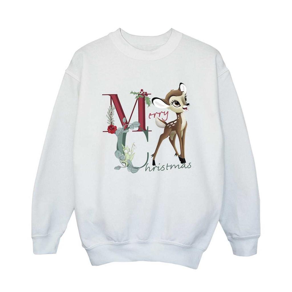 Bambi Girls Merry Christmas Sweatshirt