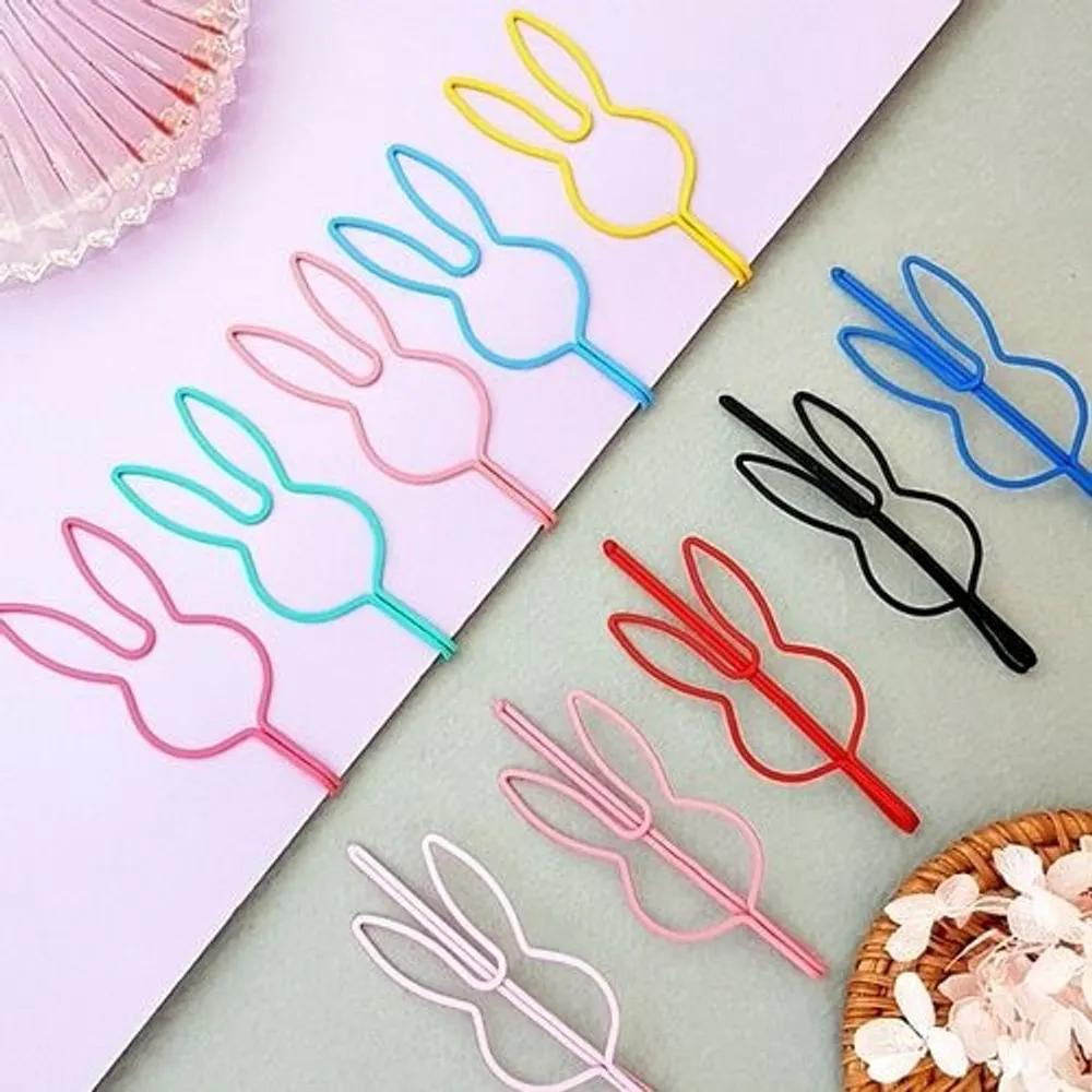 10 Rabbit Hairpins, Hairpins, Bobby Pins, Patches, Bangs Fixing Point, Y2K Look, Girl Group, Daily, Cute