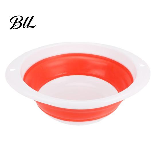 Multi Purpose Fishing Basin Foldable Silicone Bait Basin, Collapsible Lure Bowl, Portable Mixing Bucket Container, Outdoor Angling Accessories