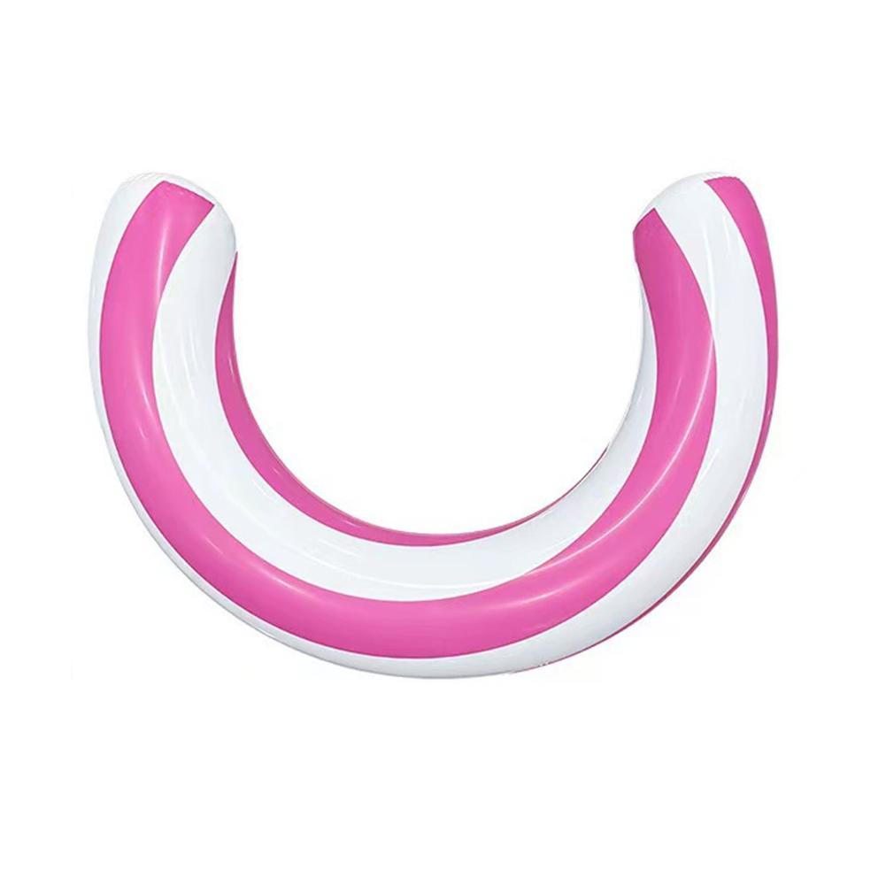 Makaron do pływania PVC Szczelny Pływający Kształt U Pływak do basenu dla dorosłych Ponton dmuchany na plażę Jezioro Rzeka Imprezę Outdoor Lato