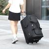 Schoolbag Large Capacity Tie Rod Bag Men and Women Portable Travel Foldable Moving Work Travel Luggage Waterproof