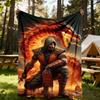 1 Stück Mortal Kombat Outdoor-Decke Leichtes Flanell, Weich & Warm, Ganzjahres-, Outdoor-, Camping-, Wohnzimmer-, Büro-, L1106090