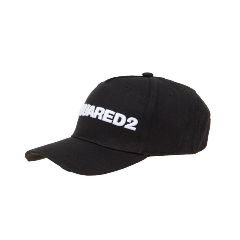 DSQUARED2 Italienische Baseballkappe schwarz