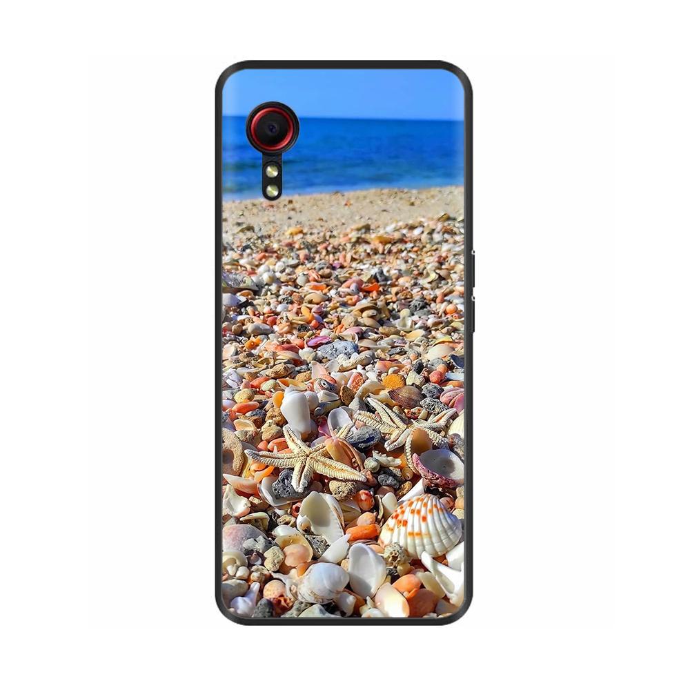 Per Samsung Galaxy Xcover 7 Custodia Morbida Liscia Silicone Liquido Cartoon Guscio Telefono Per Samsung XCover7 Cover Posteriori Protettive in TPU