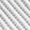 Soft Glue Free Fake Eyelashes Curled Cluster False Lashes Self Adhesive False Eyelashes  Party