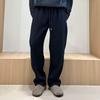 Autumn and Winter New Straight Sweatpants Trendy Sports Solid Color Versatile Comfortable Fleece Pants Men's Loose Casual Pants
