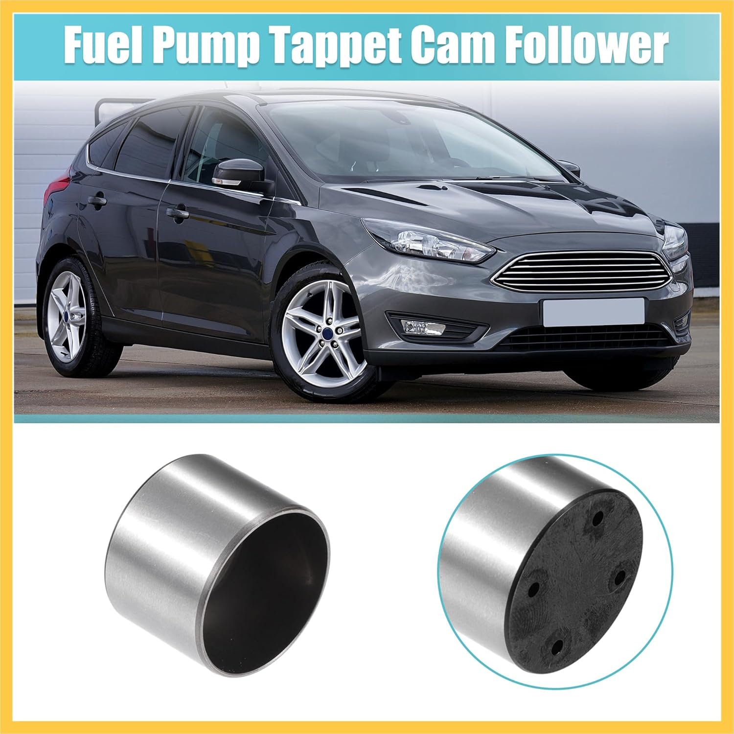 

Fuel Pump Cam Follower for Ford Edge Escape Focus for Land Rover LR4 for Lincoln MKT MKX MKZ High Pressure Fuel Pump Tappet Camshaft Follower