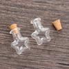 5Pcs Cork Stopper Small Empty Glass Bottle Tiny Glass Jars With Cork Decorative Wish Glass Jars Wedding Holiday Mini Containers