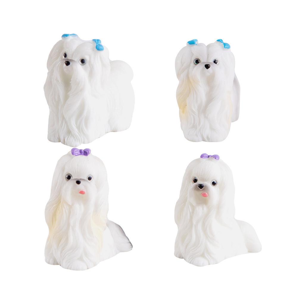 Landscape Cute Micro Cartoon Dog Animal Model Decoration Car Decoration Desktop