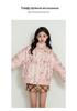 Yaya Women's 2025 Winter Shearling Collar Down Jacket – New Chinese Style, Short & Loose Fit