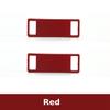 2 Pcs Blank for AF1 Shoelaces Buckle Shoes Decorations Sneaker Kit Metal Buckle Stylish and Suitable for All Kinds of Flat Laces