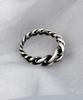 Shoveoff Silver 925 Friendship Couple Daily Chain Ring Silver Ring Svr-S616