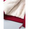 Kinder Mädchen Herbst Winter Trendy Casual Dicke Kapuze Plaid Fleece Mantel