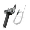 Universal 22mm Motorcycle Throttle Grip Off-Road Dirt Bikes Adjustable Twist With Visual Fuel Indicator 7 Colors
