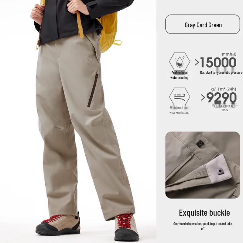 Camel Women s Warm Straight-Leg Casual Pants A25CA68205