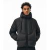 Winter new short hooded men's cotton clothes fashion trend couple's clothing design sense loose women's jacket