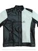Lambskin Real Men's Jacket Black & White Genuine Leather Handmade Lambskin Soft Stylish