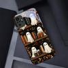 Коттеджкор Привид Чорне Скляне Чохло для Телефона Для Redmi Note 13 Pro+ 14 Pro 8 9 T 9S 12S 10 Pro 11 12 A3 12S 13 K60 Ultra 14C Обкладинка