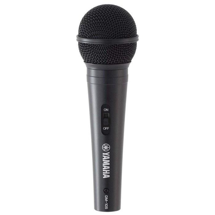 Yamaha Dynamic Microphone DM-105 (Black/White) with 5m XLR-to-Phone Cable