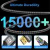 8K HDMI 2.1 Cable 48Gbps Ultra High-Speed 60Hz 120Hz HDMI 2.1 Cable Compatible for PC, PS5, TV, and Projector