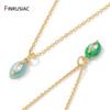 14K Gold Plated Brass Zircon Oval Shape Charms Pendant For Necklaces Accessories,Charms For Jewelry,DIY Jewelry Making Supplies