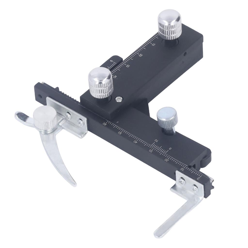 Microscope Movable Caliper Ruler Accessory Professional High Accuracy Mechanical X‑Y Movable Stage with Scale