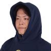 CHUMS Booby Face Pullover Navy X Yellow Parka, Men's,
