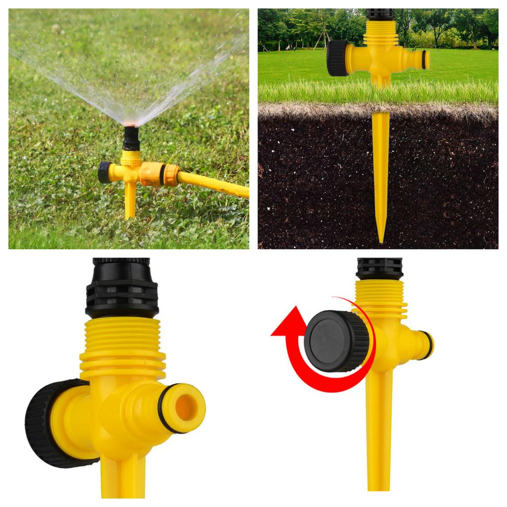 15 Types Garden Sprinkler Head Bracket 1/2" 3/4" Threaded Ground Inserted Nozzle Holder Lawn Irrigation Sprinkler Extension Rod