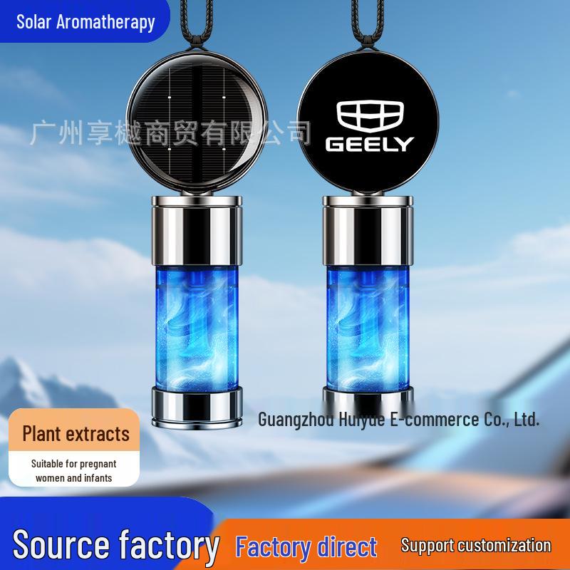 Geely Car Interior Solar Perfume with Long-lasting Fragrance for Rearview Mirror