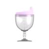 Wiwilys Baby Plastic Goblet, Children's Wine Cup, Juice Cup, Children's Milk Cup, Learning To Drink Cup, Falling Prevention