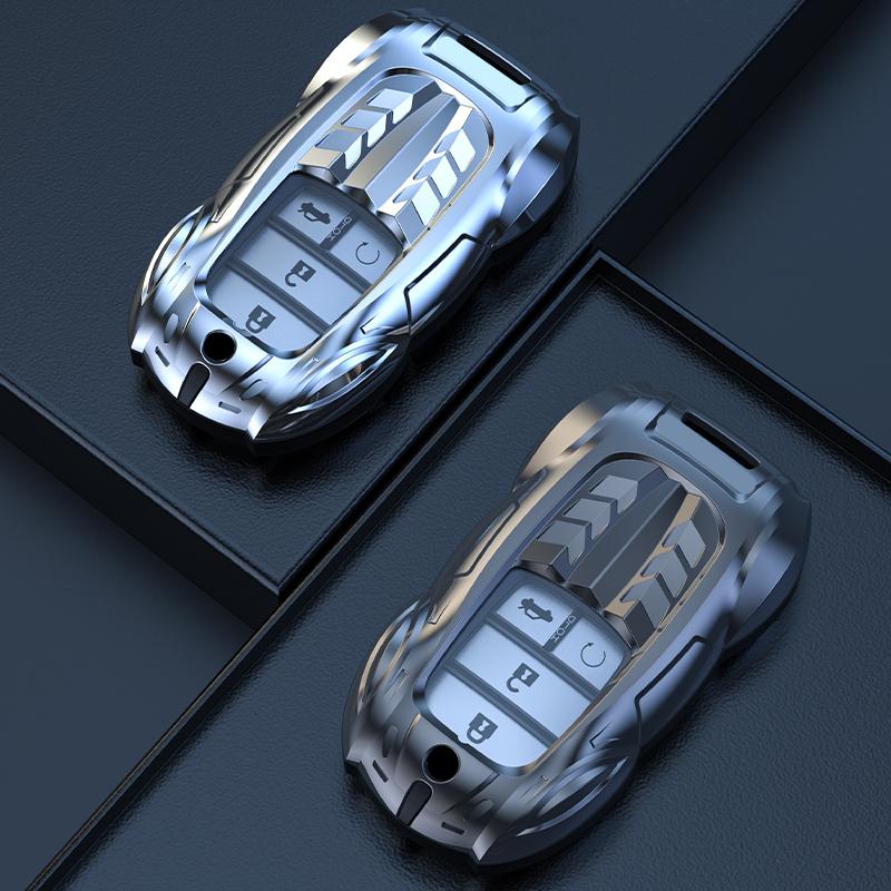 Metal Car Remote Key Cover Case Holder shell Keychain Fob For Honda New Accord 11th Gen Civic Odyssey CRV ZRV XRV HRV e:NS1 2025