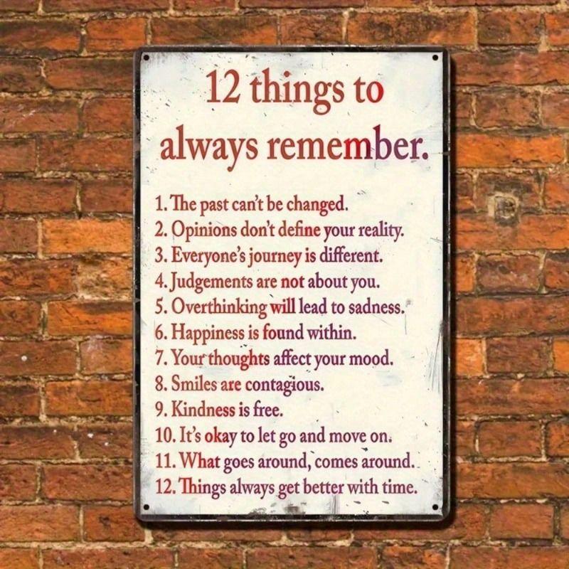 Panneaux Muraux Métalliques Assortis pour Décor de Café, Garage, Ferme