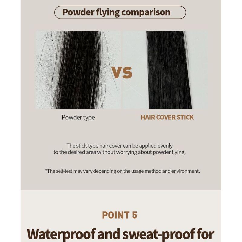 MACQUEEN - Fake Up Hair Cover Stick - 2 Colors