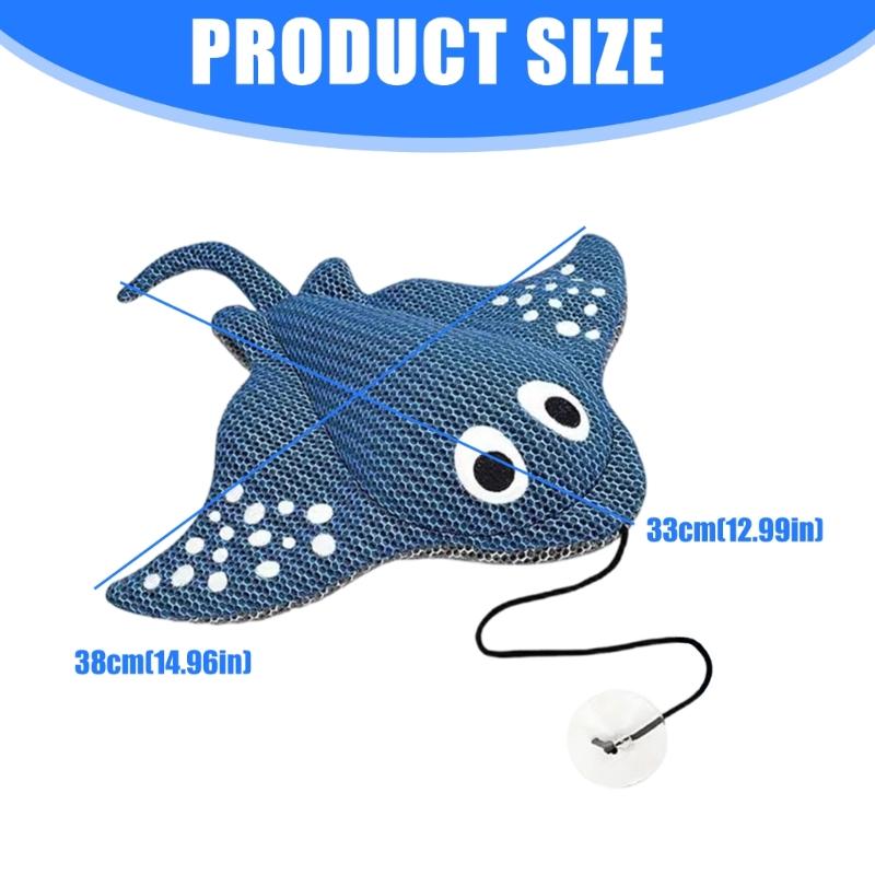 Hottubs Scum Absorber Sponge Ball with Unique Devil Fish Effectively Removes Stubborn Water Stains and Greases Buildups