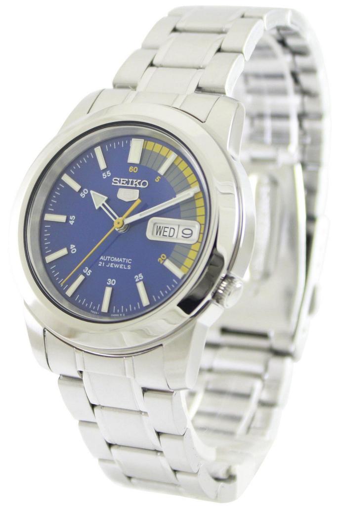 SEIKO 5 Automatic Watch, 21 Jewels Overseas Parallel Import Model SNKK27K1, Stainless Steel, Men's Style
