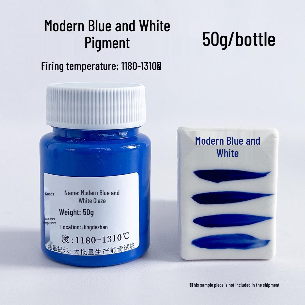 Blue and White Ceramic Underglaze Pigment: Traditional Antique Ming to Modern Design