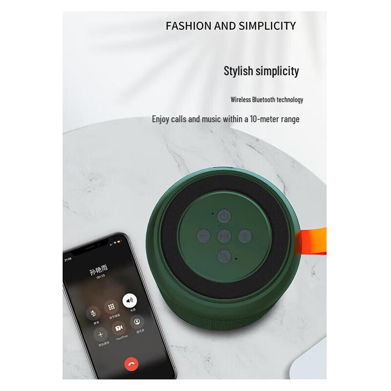 Recci RSK-W09 HD Bluetooth Speaker with Phone Stand