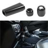 Handbrake Brake /Gear Shift /4WD Knob Trim Cover For Jeep Wrangler JL 18+ Carbon