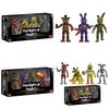 Set di 4 Action Figures di alta qualità di Five Nights At Freddy's con Dettagli Vivaci e PVC Resistente