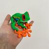 3D Printed Magnetic Tree Frog Ornament - Refrigerator Magnet & Children's Decompression Toy