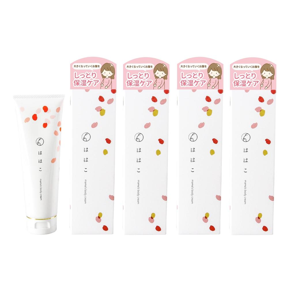 Maternity Cream Hahako 140g Stretch Mark Care Prenatal and Postnatal Cream Hypoallergenic Slight Fragrance Highly Moisturizing Type Pregnancy Gifts