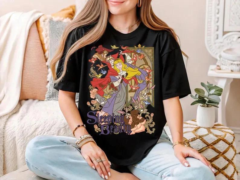 Sleeping Beauty Shirt Princess Aurora Shirt Dsiney Sleeping Beauty S