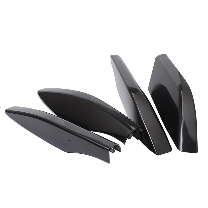Car Styling Roof Rack Cover Bar Rail End Replacement Shell Accessories 4Pcs For Toyota Land Cruiser Prado Fj120 2003 -2008 2009