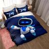 ASTRO BOT Kit Biancheria da Letto Cartone Animato Affascinante Kit Copripiumino Misura Singola Misura Matrimoniale Letto Misura King Size Kit Letto Ragazzi Adulti Camera da Letto Copriletto Federa