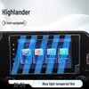 Toyota Highlander 2025 Center Console Navigation Screen Protector Tempered Film