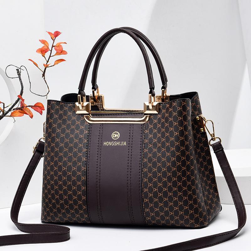 Neue modische Handtasche mit großem Fassungsvermögen, hochwertige Umhängetasche, Luxusmarken-Designer-Umhängetasche, neue Pendler-Einkaufstasche für Damen