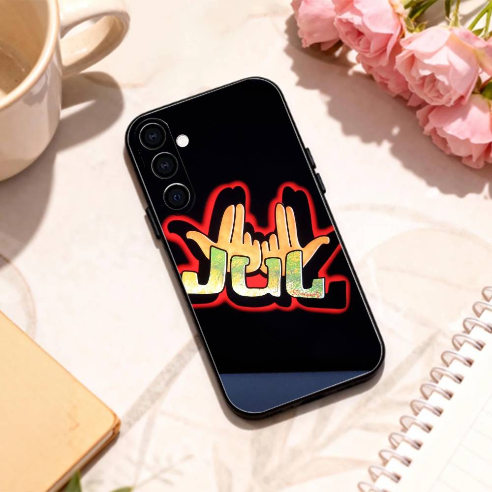France Jul Rapper phone Case For Samsung Galaxy A73,A72,A71,A70,A53,A52,A51,Others Soft Black Shell