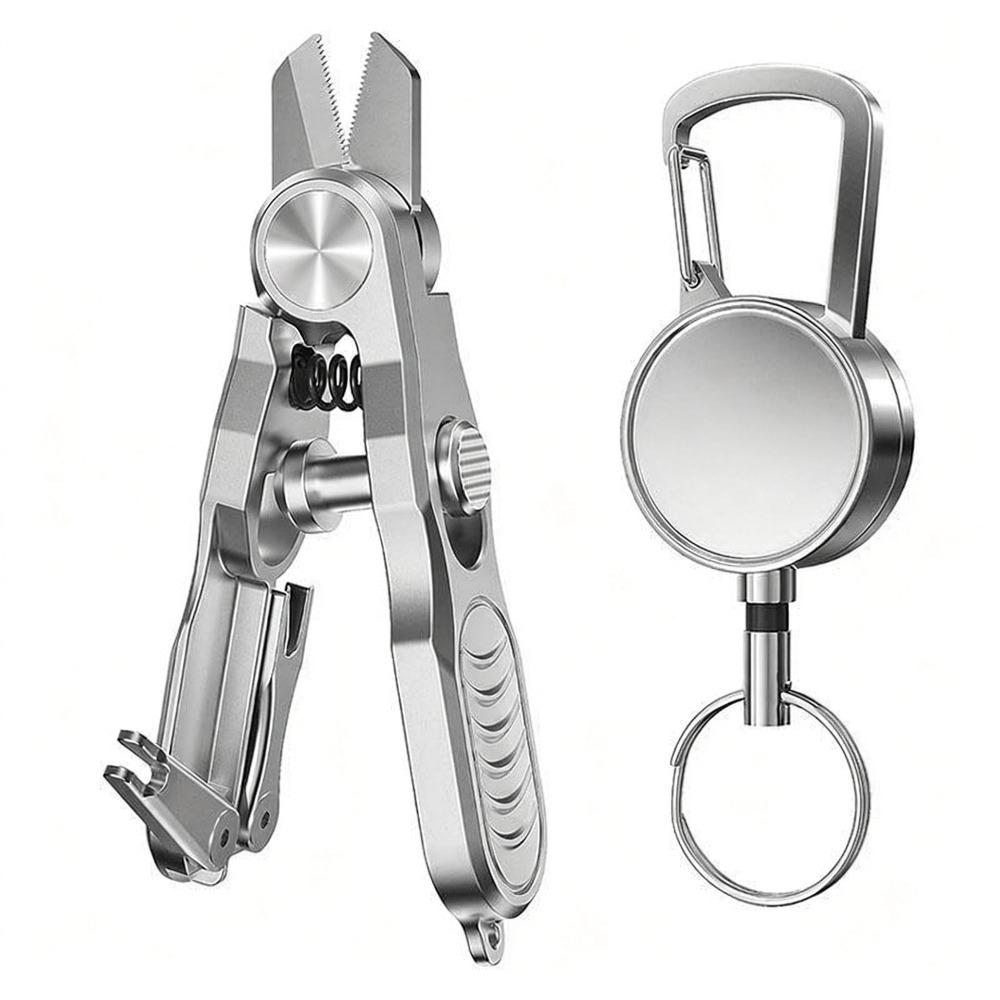 Stainless Steel Fly Fishing Pliers Portable Design Knot Tying Tool  Fly Fishing